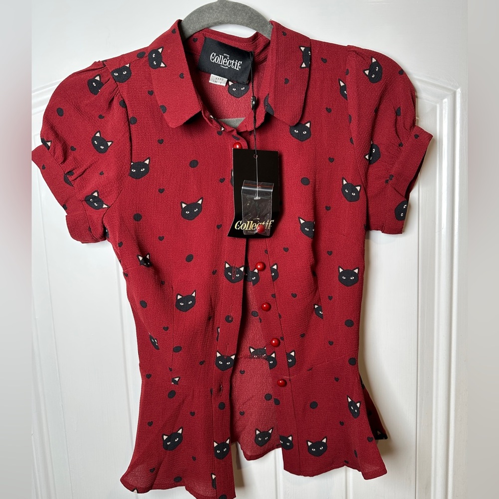 Size is XXXS - Collectif top